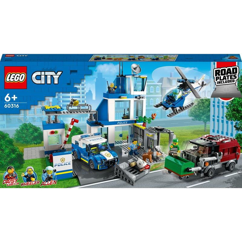 Конструктор LEGO City Поліцейська дільниця (60316)