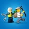 Фото - Конструктор LEGO City Переслідування на поліцейському мотоциклі (60455) | click.ua