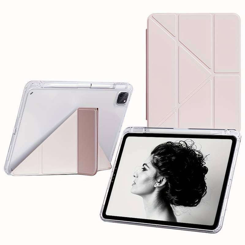 Чeхол-книжка BeCover Ultra Slim Origami для Apple iPad Pro M4 2024 11" Pink (711691)
