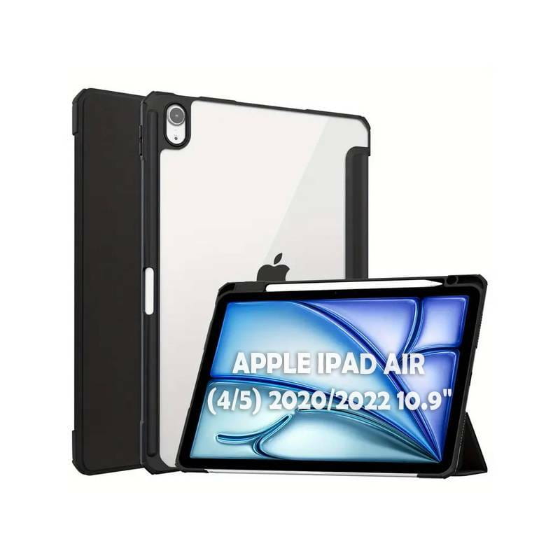 Чeхол-книжка BeCover Soft Edge TPU с креплением Apple Pencil для Apple iPad Air (4/5) 2020/2022 10.9" Black (711696)