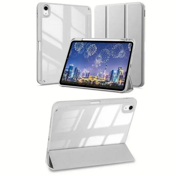 Чeхол-книжка BeCover Soft Edge TPU с креплением Apple Pencil для Apple iPad Air (4/5) 2020/2022 10.9" Gray (711699)