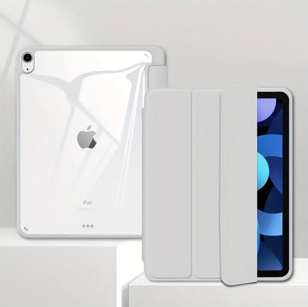 Чeхол-книжка BeCover Soft Edge TPU с креплением Apple Pencil для Apple iPad Air (4/5) 2020/2022 10.9" Gray (711699)