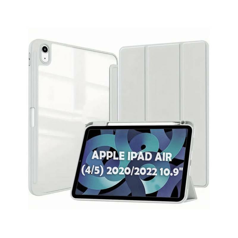 Чeхол-книжка BeCover Soft Edge TPU с креплением Apple Pencil для Apple iPad Air (4/5) 2020/2022 10.9" Gray (711699)