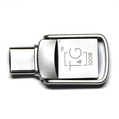 Флеш-накопитель USB3.0 32GB Type-C T&G 104 Metal Series Silver (TG104TC-32G3)