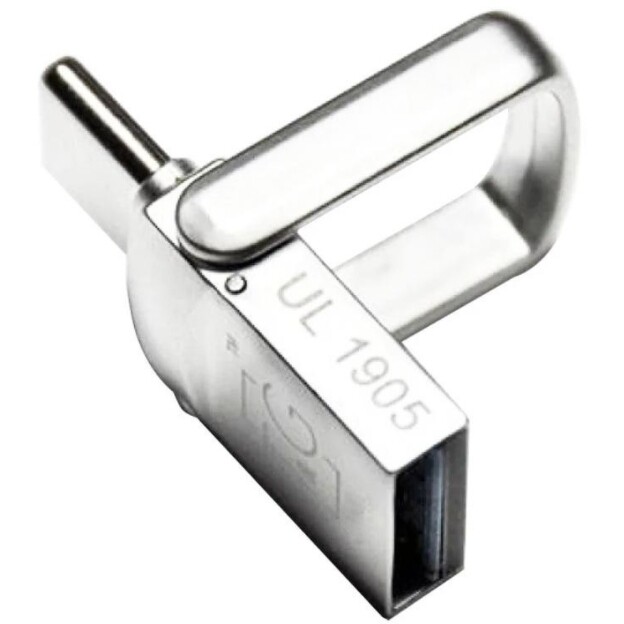 Флеш-накопитель USB3.0 32GB Type-C T&G 104 Metal Series Silver (TG104TC-32G3)