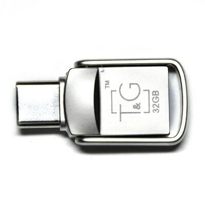 Флеш-накопитель USB3.0 32GB Type-C T&G 104 Metal Series Silver (TG104TC-32G3)