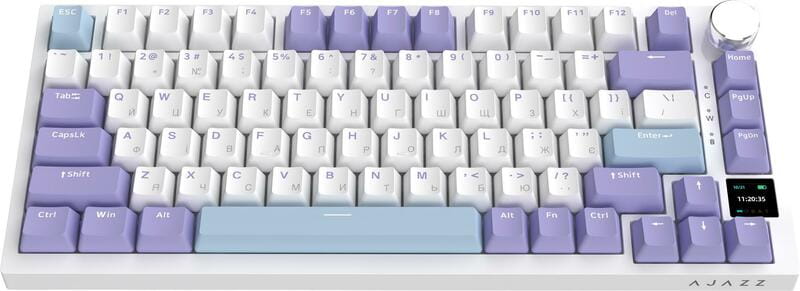 Клавиатура беспроводная Ajazz AK820 Pro Gift Switch Purple (AK820PRO-G-PWB)