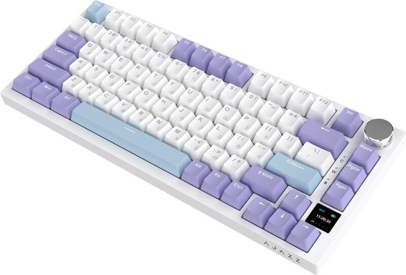 Клавиатура беспроводная Ajazz AK820 Pro Gift Switch Purple (AK820PRO-G-PWB)