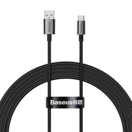 Кабель Baseus Superior Fast Charging USB-C-Lightning, 1м Black (6932172631970)