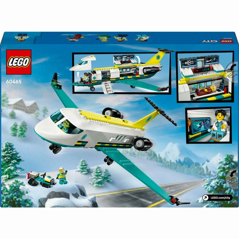 Конструктор LEGO City Літак швидкої медичної допомоги (60465)