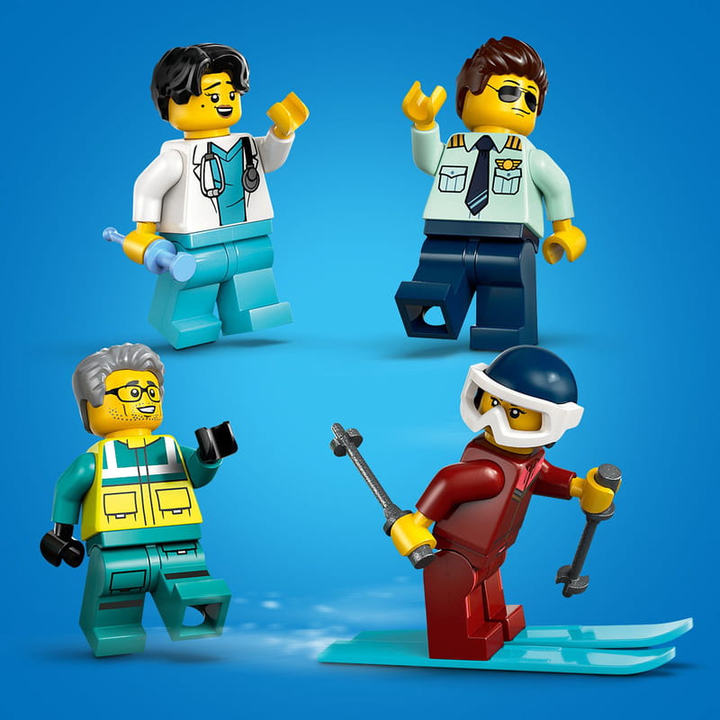 Конструктор LEGO City Літак швидкої медичної допомоги (60465)