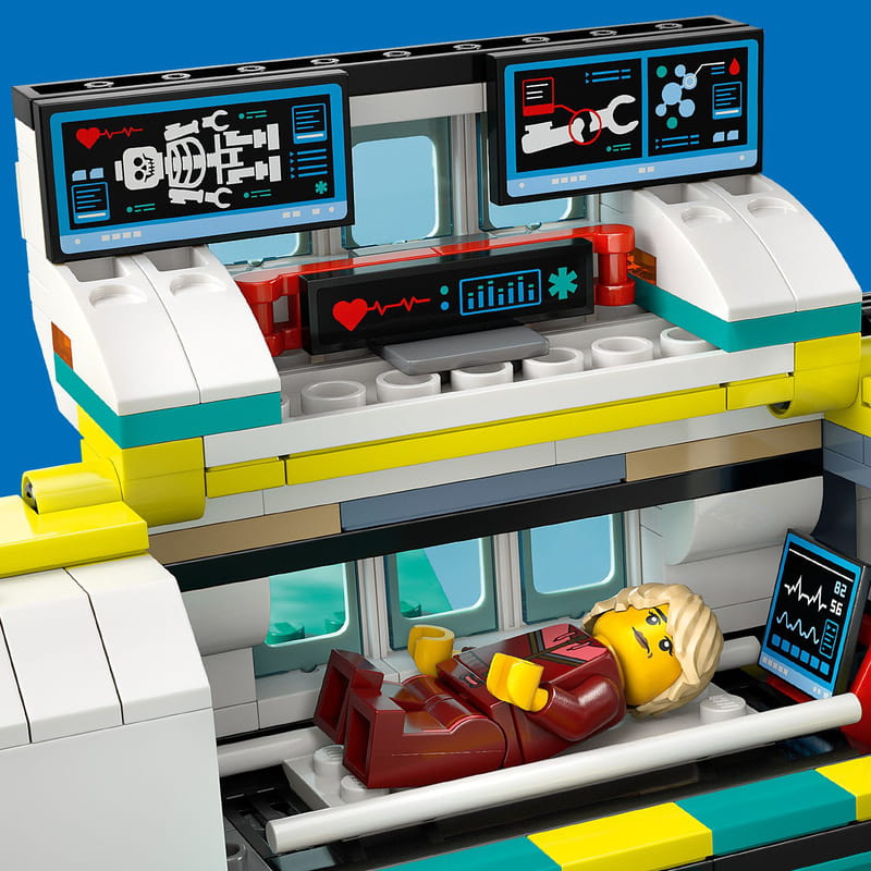 Конструктор LEGO City Літак швидкої медичної допомоги (60465)