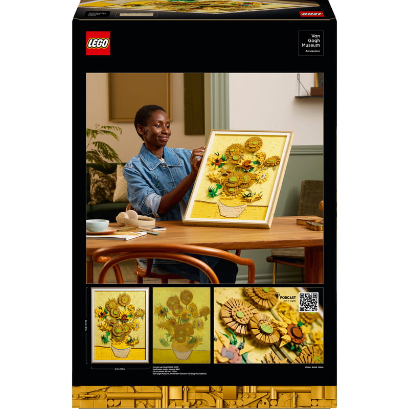 Конструктор LEGO Art Vincent van Gogh — Подсолнухи (31215)