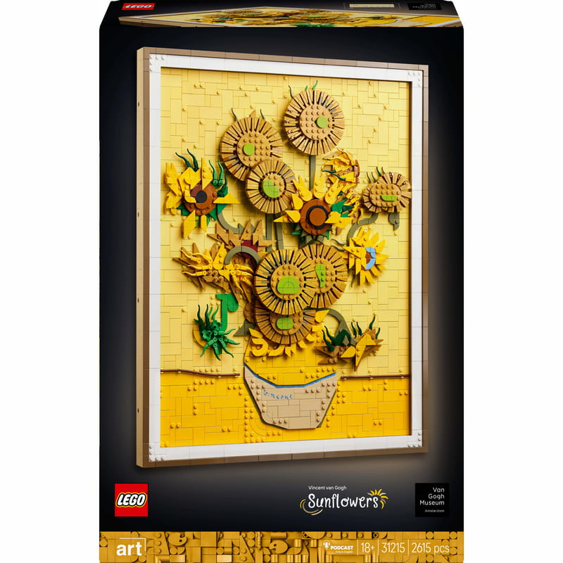 Конструктор LEGO Art Vincent van Gogh — Подсолнухи (31215)