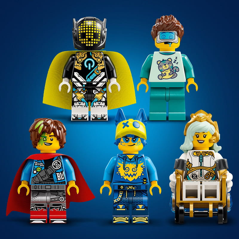 Конструктор LEGO Dreamzzz Страхітливий підводний човен Акула (71500)