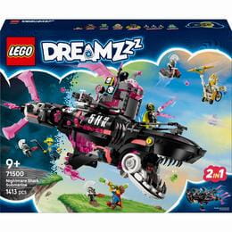 Конструктор LEGO Dreamzzz Устрашающая подводная лодка Акула (71500)