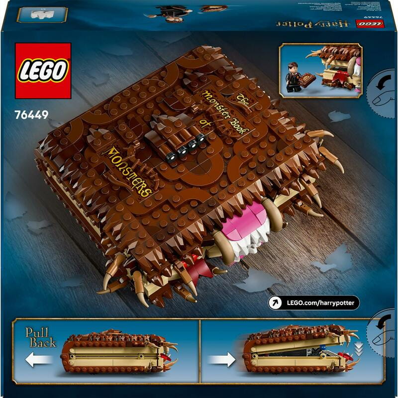 Конструктор LEGO Harry Potter Куслива Жахлива книга жахіть (76449)