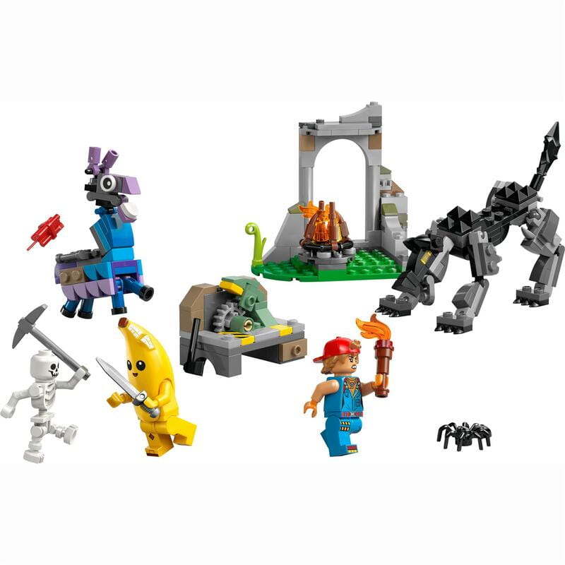 Конструктор LEGO Fortnite Лагерь Peely и Sparkplug (77075)