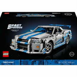 Конструктор LEGO Technic Подвійний форсаж Автомобіль Nissan Skyline GT-R (R34) (42210)