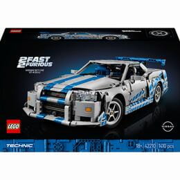 Конструктор LEGO Technic Двойной форсаж Автомобиль Nissan Skyline GT-R (R34) (42210)