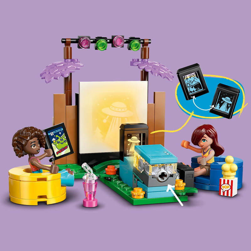 Конструктор LEGO Friends Вечір кіно з друзями (42642)