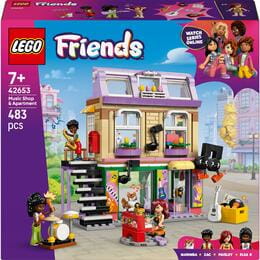 Конструктор LEGO Friends Музыкальный магазин и квартира (42653)