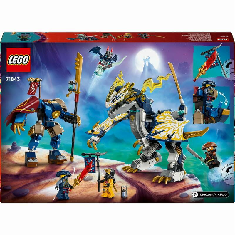 Конструктор LEGO Ninjago Разбойник: Робот-всадник на драконе (71843)