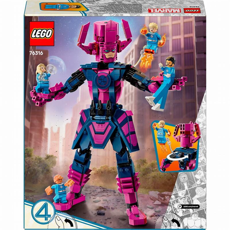 Конструктор LEGO Super Heroes Фантастична четвірка проти Ґалактуса: фігурка для складання (76316)