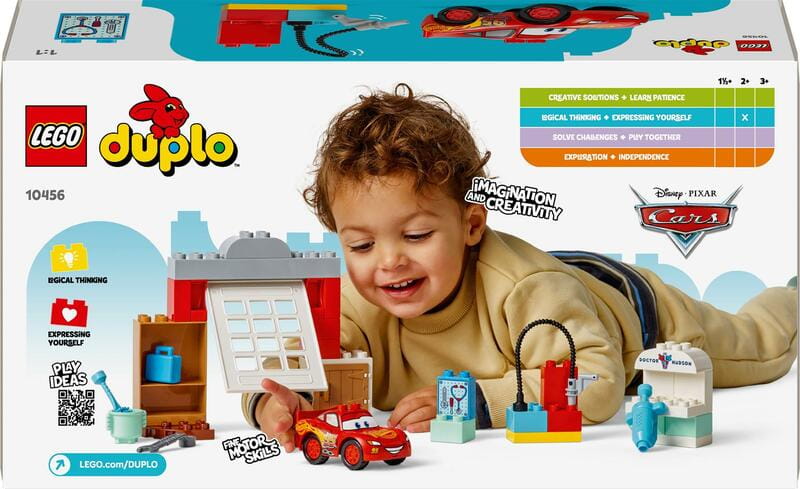 Конструктор LEGO Duplo Disney Візит МакКвіна в гараж Дока (10456)