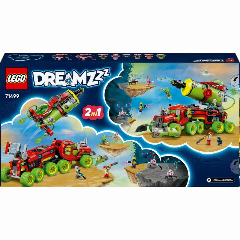 Конструктор LEGO Dreamzzz Грузовик Матео с аэрозольной краской (71499)