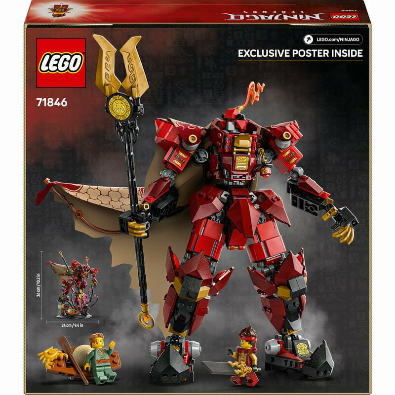 Конструктор LEGO Ninjago Робот Вогняного Лицаря (71846)