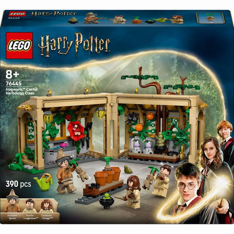 Конструктор LEGO Harry Potter Замок Гогвортс: урок гербології (76445)