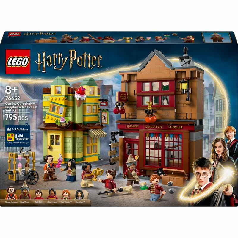 Конструктор LEGO Harry Potter Якісні товари для квідичу і кафе з морозивом (76452)