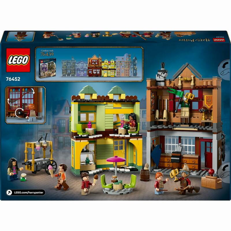 Конструктор LEGO Harry Potter Якісні товари для квідичу і кафе з морозивом (76452)