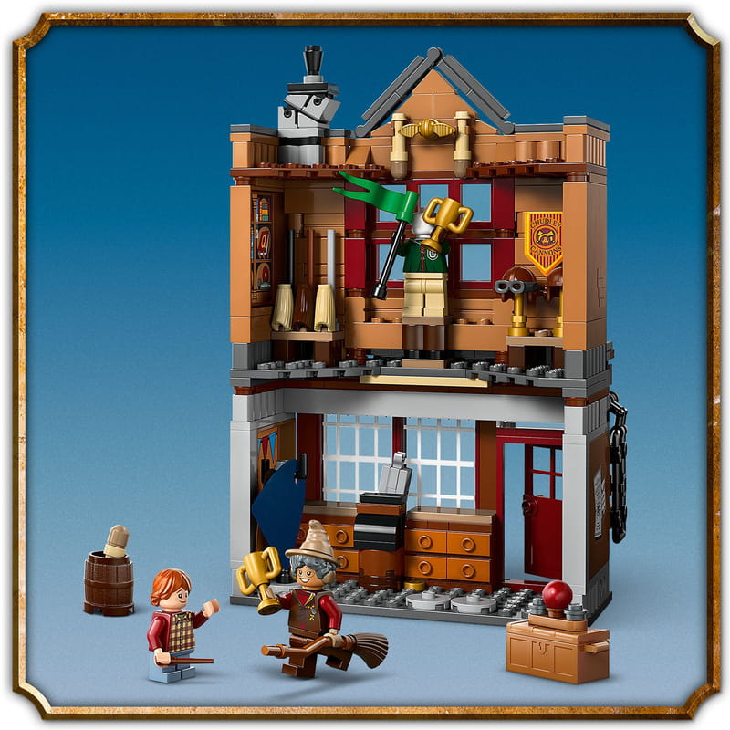 Конструктор LEGO Harry Potter Якісні товари для квідичу і кафе з морозивом (76452)