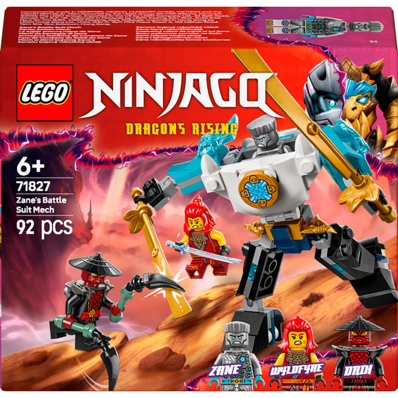 Конструктор LEGO Ninjago Бойовий костюм-робот Зейна (71827)