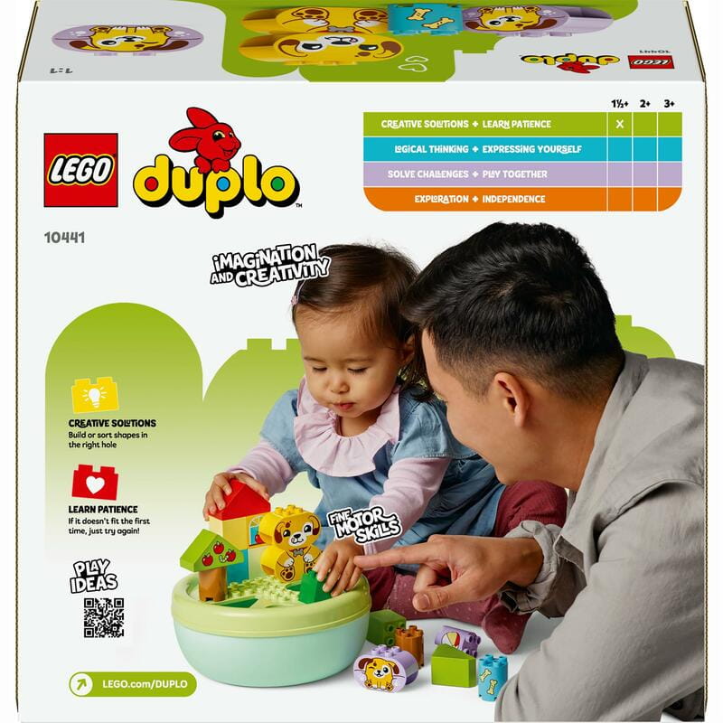 Конструктор LEGO Duplo My First Сортувальник фігур: будинок для цуценят (10441)