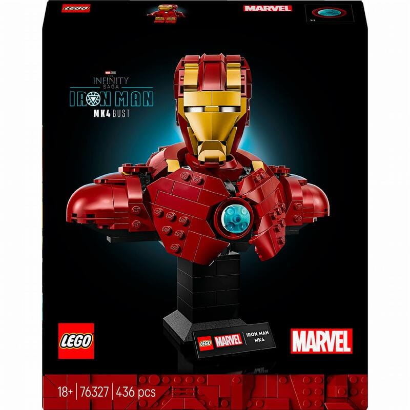 Конструктор LEGO Super Heroes Бюст Залізної Людини MK4 (76327)