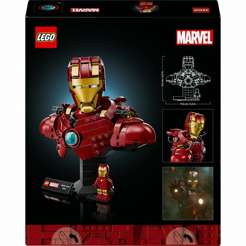 Конструктор LEGO Super Heroes Бюст Залізної Людини MK4 (76327)