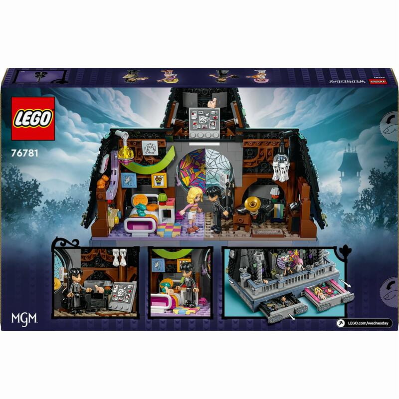 Конструктор LEGO Wednesday Кімната Венздей та Енід (76781)