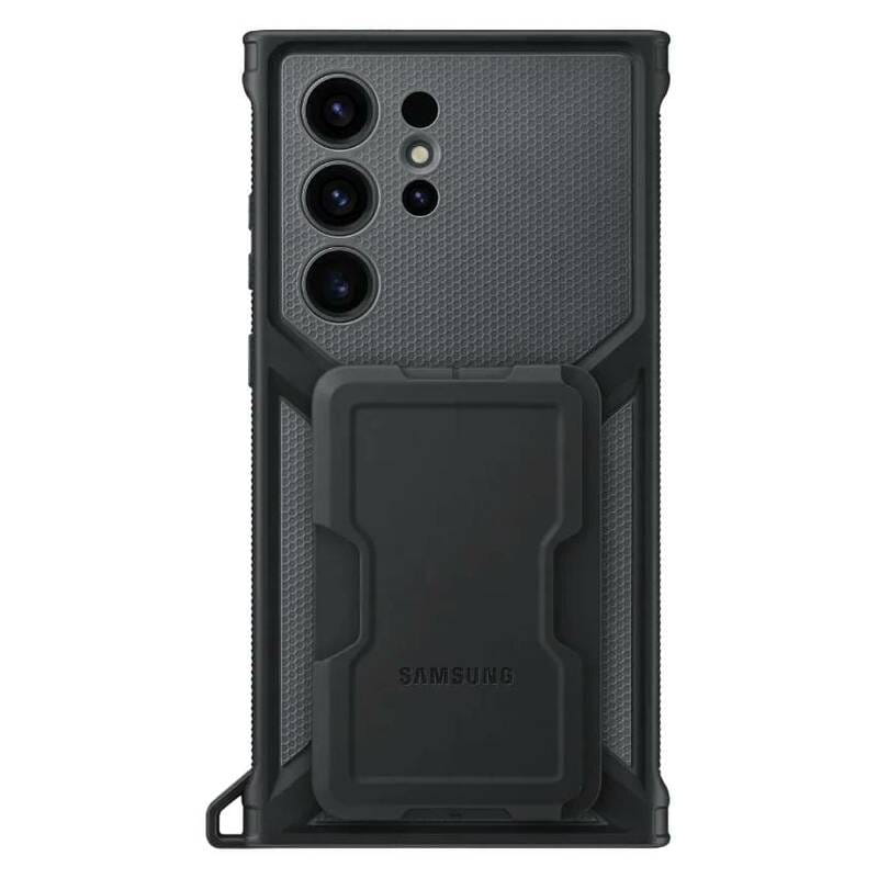 Чeхол-накладка Samsung Rugged Gadget Cover для Samsung Galaxy S23 Ultra Titan (EF-RS918CBEGRU)