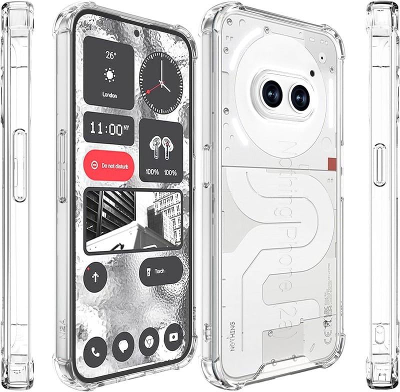 Чехол-накладка BeCover Anti-Shock для Nothing Phone (2a) Clear (711793)