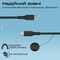 Фото - Комплект кабелів Promate USB Type-C - USB Type-C (M/M), 3A, 60W, 0.3 м, 1.2 м, 2 м Black (cablekit-cc.black) | click.ua