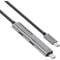 Фото - Кабель Promate USB Type-C - USB Type-C (M/M), 5A, 100W, 1.5 м, Black (portlink-c3.black) | click.ua