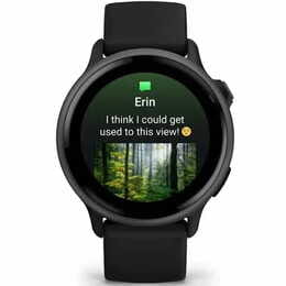 Смарт-часы Garmin Vivoactive 6 Slate with Black Silicone Band (010-02985-40)