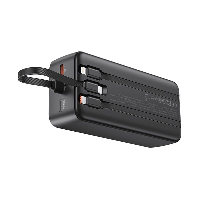 Универсальная мобильная батарея XO PR276 30000mAh 22.5W Black