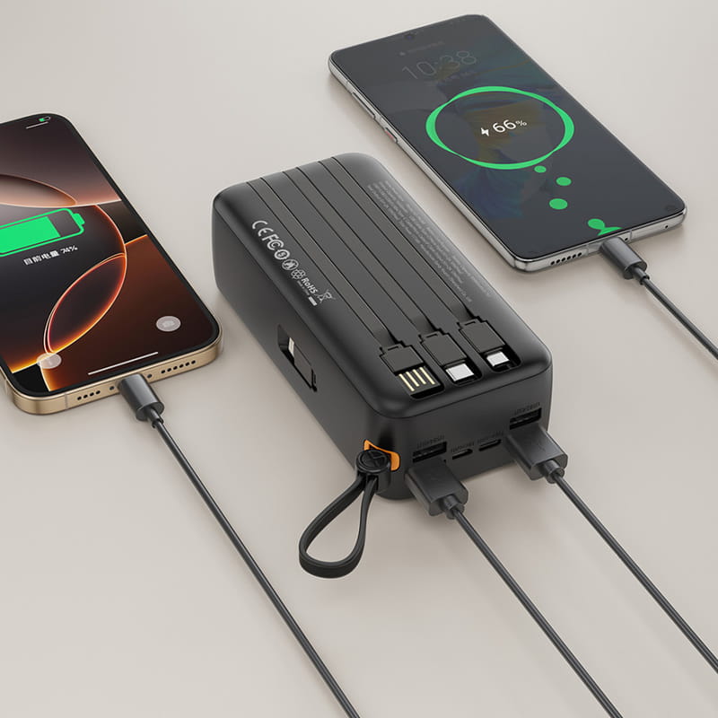 Универсальная мобильная батарея XO PR280 30000mAh 10W Black