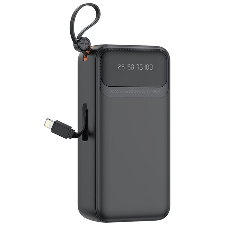 Универсальная мобильная батарея XO PR280 30000mAh 10W Black