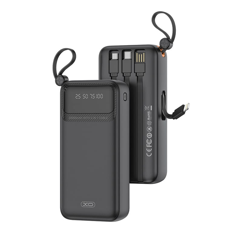 Універсальна мобільна батарея XO PR279 20000mAh 10W Black