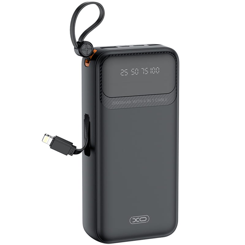 Універсальна мобільна батарея XO PR279 20000mAh 10W Black